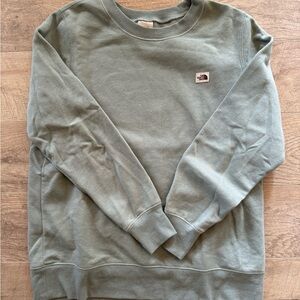 North Face crew neck sweatshirt
